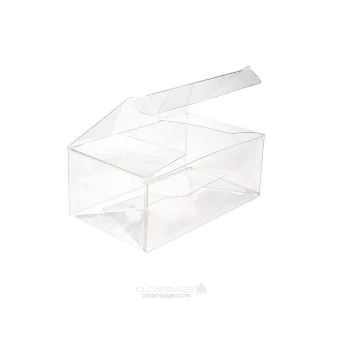 Klarsichtschachteln 12.7x7.6x5.1cm mit Automatikboden (25 Stück) [PLB199]