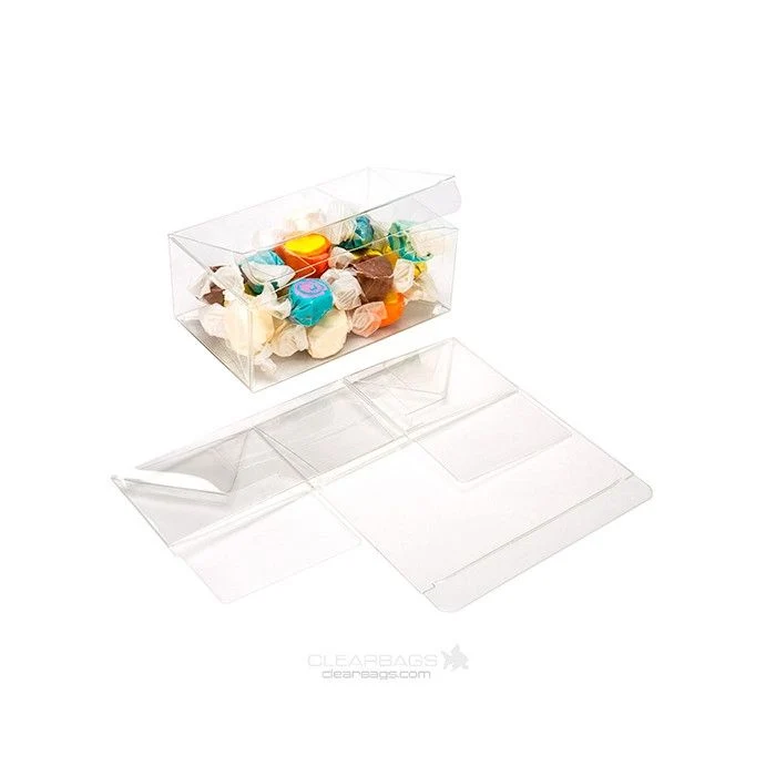 Klarsichtschachteln 12.7x7.6x5.1cm mit Automatikboden (25 Stück) [PLB199]