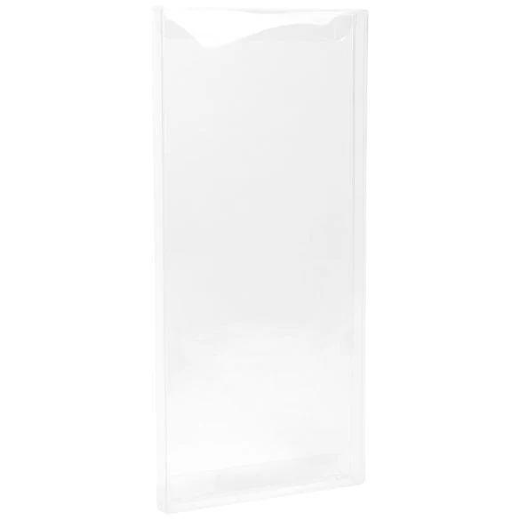 Klarsichtschachteln 10.2x1.6x22.7cm Transparent (25 Stück) [FB254]
