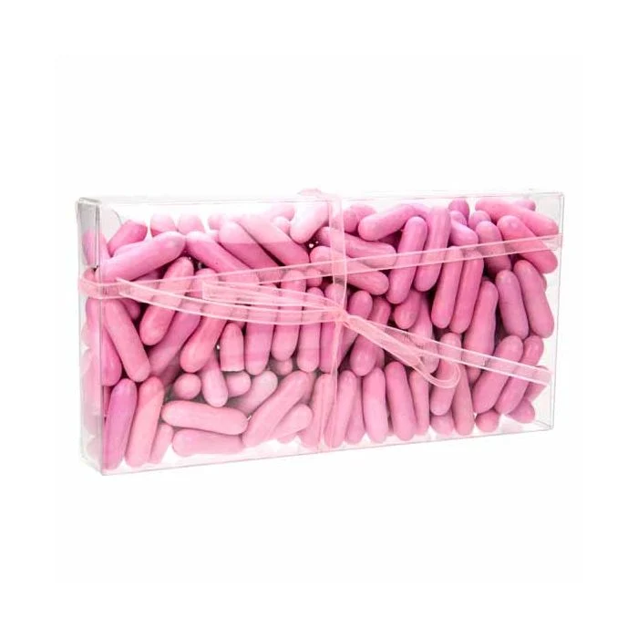 Klarsichtschachteln für 6 Pralinen 7x2.1x10.3cm (25 Stück) [FPB316]