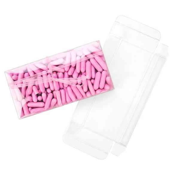Klarsichtschachteln für 8 Pralinen 7x2.1x13.8cm (25 Stück) [FPB314]