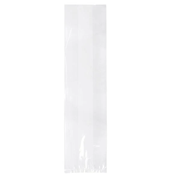 Polybeutel 15.2x10.2x61cm mit Seitenfalten (100 Stück) [GB20]