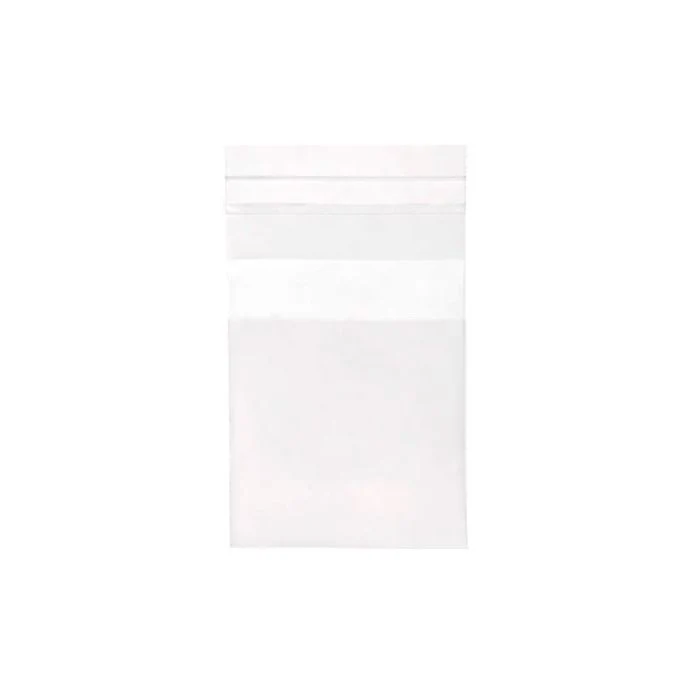 Klappenbeutel 4,1x3,8cm Hochtransparent (100 Stück) [B1X1]