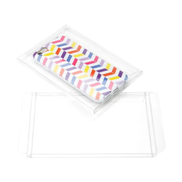 Klarsichtschachteln 10.8x0.6x15.4cm Transparent (25 Stück) [FPB232]