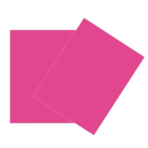 Pappkarton für Grußkarten Rosa 21.6x27.9cm (50 Stück) [PC408]