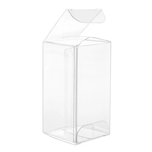 Klarsichtschachteln für Pralinen 3.5x3.7x7cm Transparent (25 Stück) [FPB226]