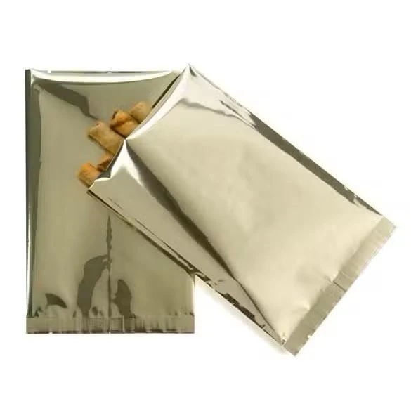 Kunststoffbeutel Gold 10.2x15.2cm Metallisiert und Verschweißbar (100 Stück) [SVP46G]