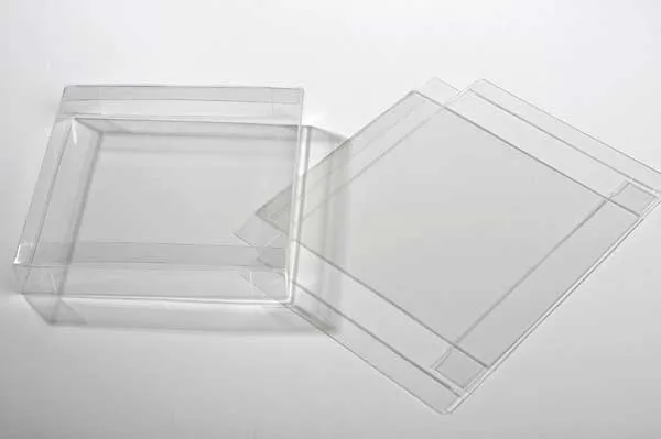 Klarsichtschachteln 14.9x2.5x14.9cm Transparent (25 Stück) [FB189]