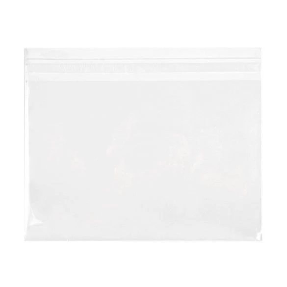 Umweltfreundliche Beutel 23.5x15.9cm Transparent - Premium (100 Stück) [GC69]