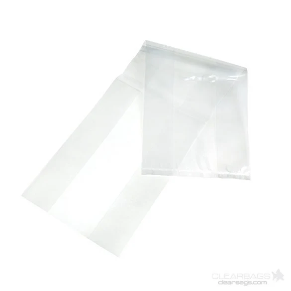 Polybeutel 12.7x7.6x45.7cm mit Seitenfalten (100 Stück) [GB7]