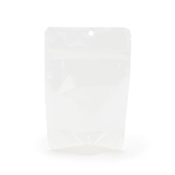Standbodenbeutel Transparent 10.2x6x15.2cm | 57 Gramm (100 Stück) [ZBG2]