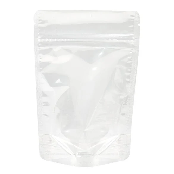 Standbodenbeutel Transparent 10.2x6x15.2cm | 57 Gramm (100 Stück) [ZBG2]