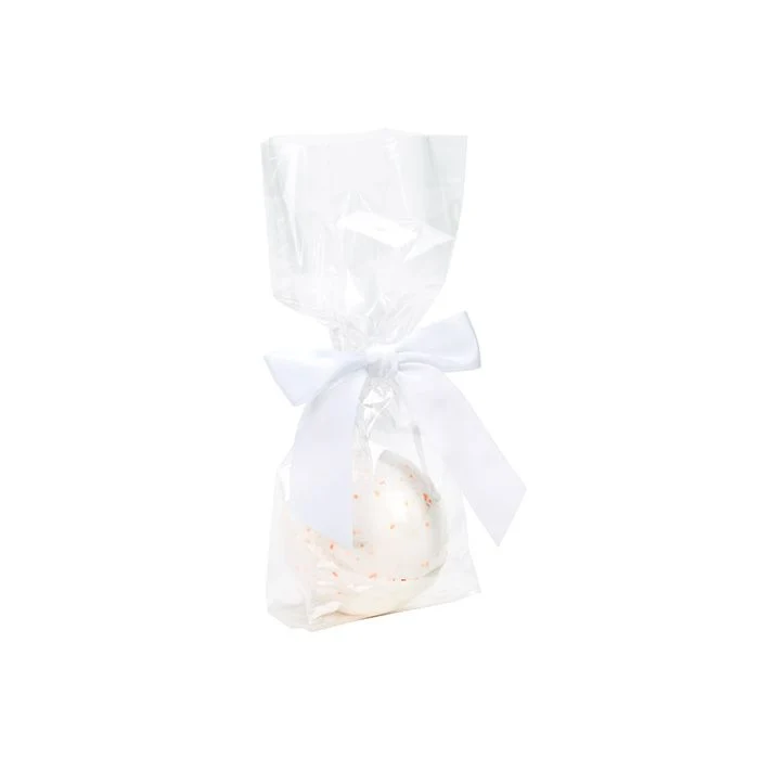Blockbodenbeutel 7.6x3.2x21cm Transparent (100 Stück) [FGCC14]