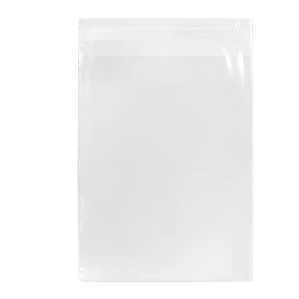 Umweltfreundliche Beutel 15.1x19.7cm Transparent - Premium (100 Stück) [GC7B3]