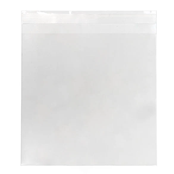 Umweltfreundliche Beutel 19.5x19.2cm Transparent - Premium (100 Stück) [GC7X7M]