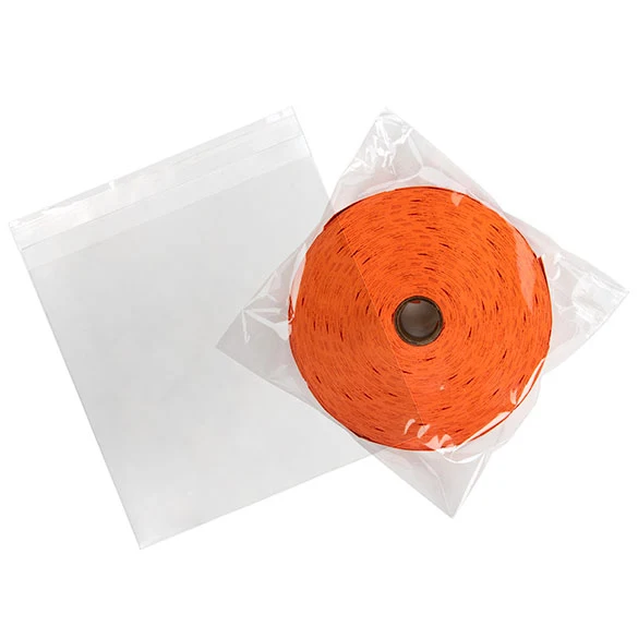 Umweltfreundliche Beutel 19.5x19.2cm Transparent - Premium (100 Stück) [GC7X7M]