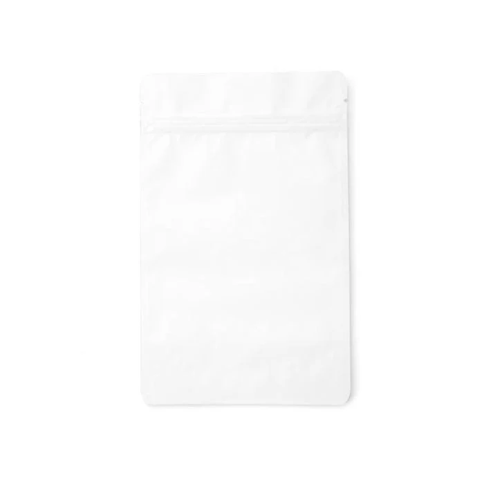 Standbodenbeutel Mattweiß 17x9x28.5cm | 340 Gramm (100 Stück) [ZBGM4MW]