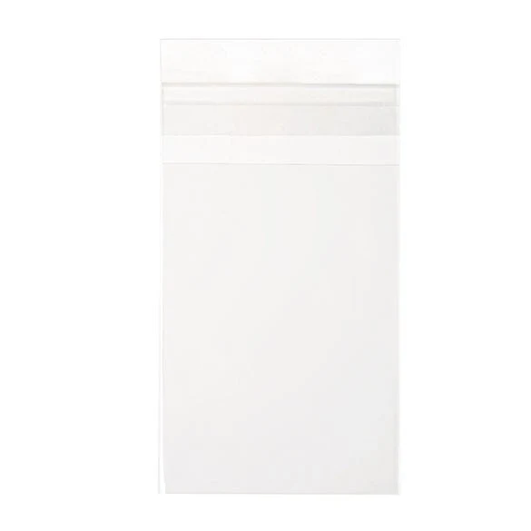 Klappenbeutel 6,4x8,9cm Hochtransparent (250 Stück) [VL2]