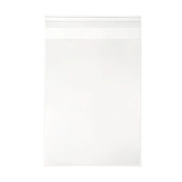Klappenbeutel 13.3x18.1cm Hochtransparent (250 Stück) [VL75S]