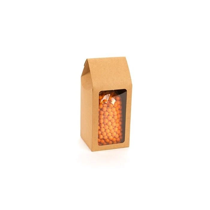Pappschachteln mit Fenster 8.9x8.9x21.6cm (25 Stück) [FS321]