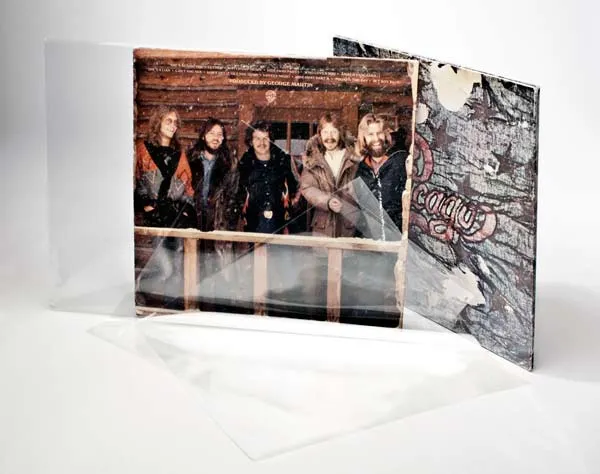 Außenhüllen für 10 inch Alben und Schallplatten 27x26.8cm nicht wiederverschließbar (100 Stück) [BLP10NF]