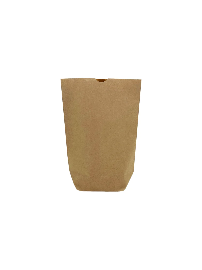 Kreuzbodenbeutel Kraft 31.5x47cm | Inhalt 7.5kg- 1-Lagig Braun 70g/m² (100 Stück) [PAK3217]