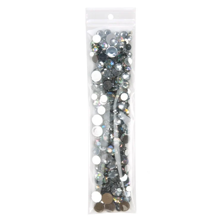 Druckverschlussbeutel mit Aufhängeloch 5x20.5cm Transparent PP 75 Mikron (100 Stück) [Z3R28]