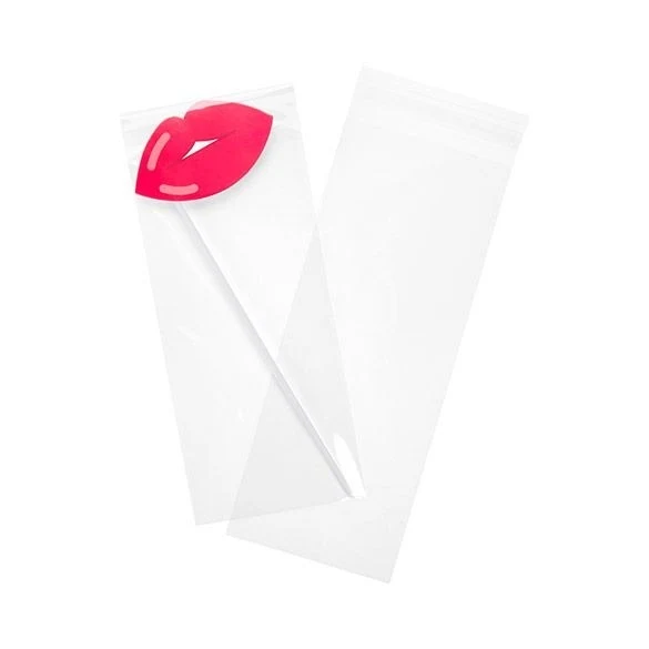 Klappenbeutel 11,3x28,3cm Hochtransparent (100 Stück) [B4X11]