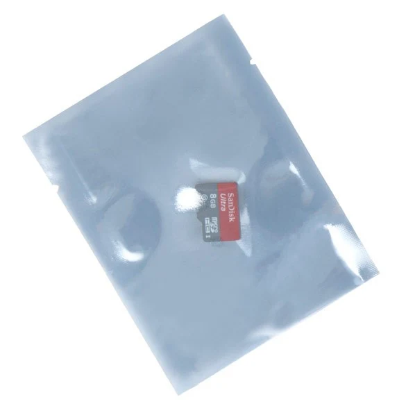 Antistatitische ESD Beutel 5,1x7,6cm kein Verschluss (100 Stück) [SSO23]