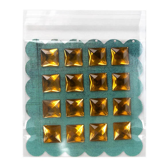 Umweltfreundliche Beutel 13.8x13.3cm Transparent - Premium (100 Stück) [GC5X5]