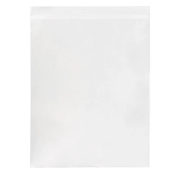Umweltfreundliche Beutel 29.1x36.2cm Transparent - Premium (100 Stück) [GC11]