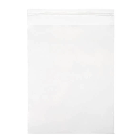 Umweltfreundliche Beutel 22.7x28.6cm Transparent - Premium (100 Stück) [GC811]