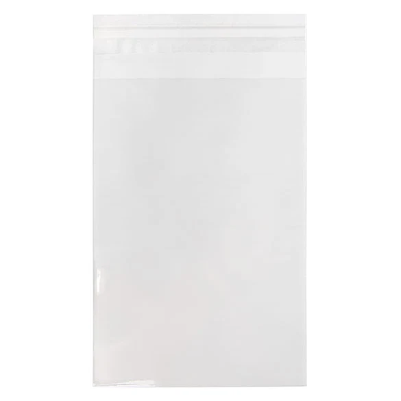 Umweltfreundliche Beutel 10.8x15.6 + 4cm Transparent (100 Stück) [GC4X6]