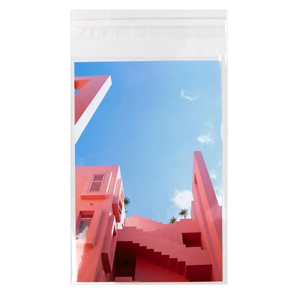 Umweltfreundliche Beutel 10.8x15.6 + 4cm Transparent (100 Stück) [GC4X6]