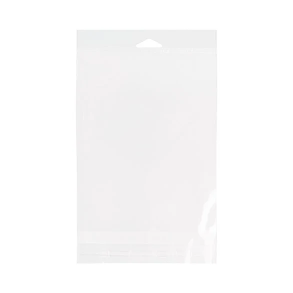 Headerbeutel Transparent 15.9x20.3cm Wiederverschließbar (100 Stück) [HB6Q8]