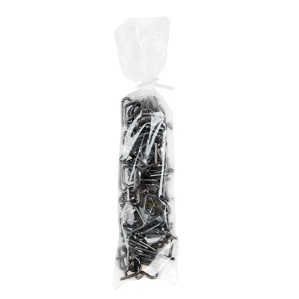 Plastikbeutel 7.6x30.5cm Transparent (PP) (100 Stück) [FP1H312]