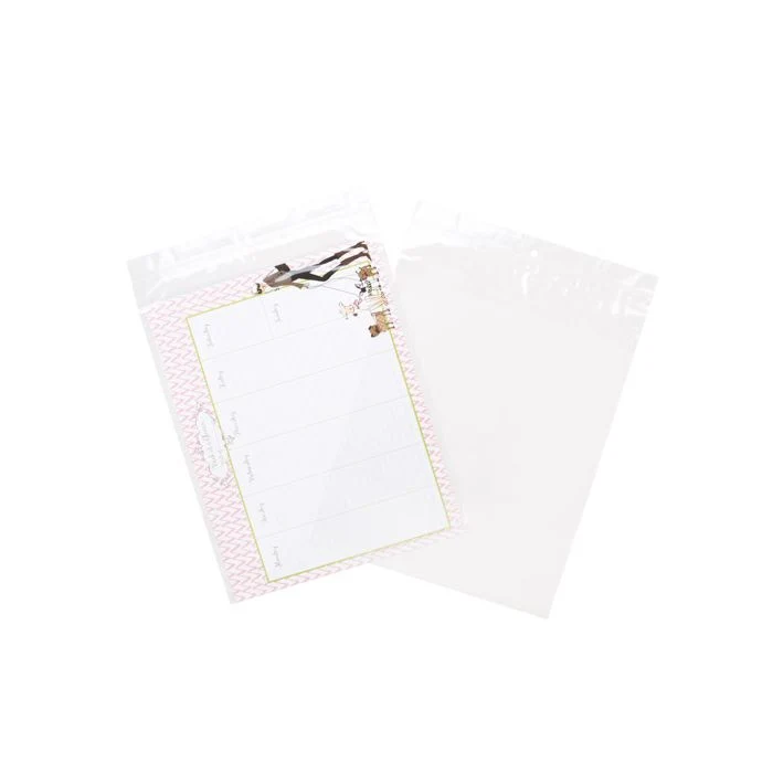 Druckverschlussbeutel mit Aufhängeloch und Luftloch 22.9x30.5cm Transparent PP 50 Mikron (100 Stück) [Z3R912V]