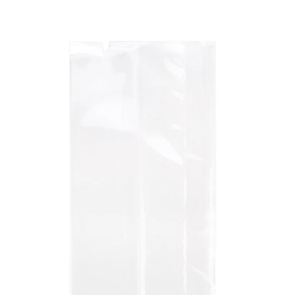 Plastikbeutel 4.4x4.4x21.6cm mit Seitenfalten schwere Qualität (100 Stück) [HDGB5]