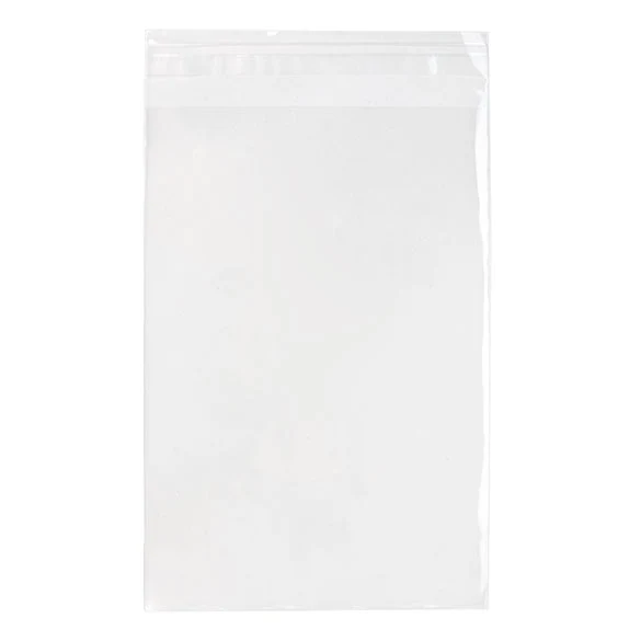 Umweltfreundliche Beutel 15x22 + 3.5cm Transparent (100 Stück) [GC59]