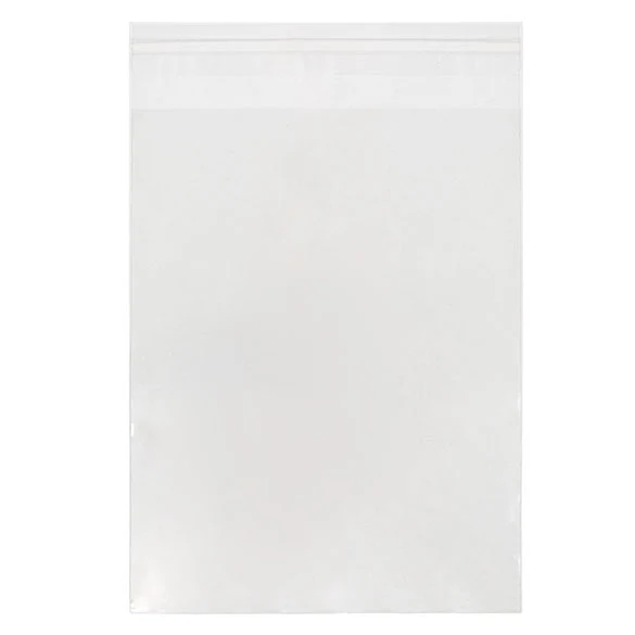 Umweltfreundliche Beutel 14.8x19.1cm Transparent - Premium (100 Stück) [GC7B2]