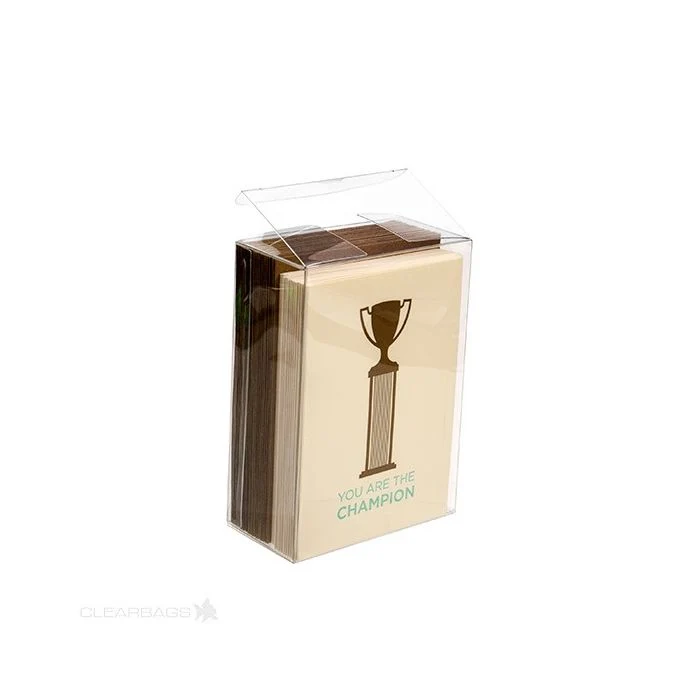 Klarsichtschachteln 9.5x5.1x13.2cm Transparent (25 Stück) [FPB320]