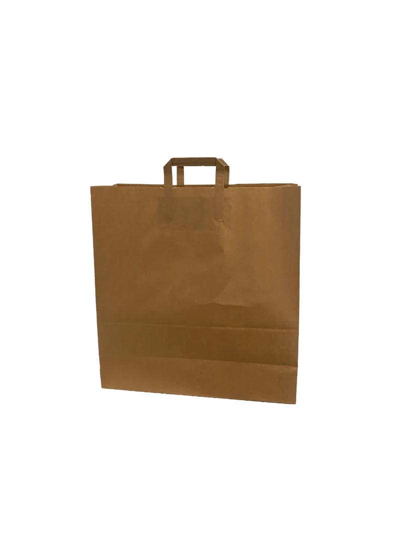 Papiertragetaschen 45x17x48cm Braun Kraft 100 g/m² (50 Stück) [PADB10047]
