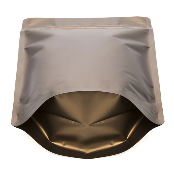 Standbodenbeutel Bronze 17x8x28.5cm | 340 Gramm (100 Stück) [ZBGM4BZ]