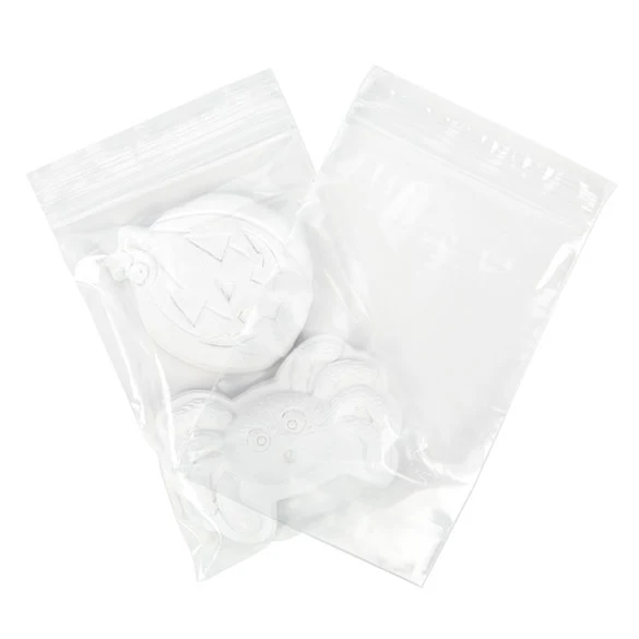 Druckverschlussbeutel Transparent 9x12.5cm PE 50 Mikron (100 Stück) [2PE3H5]