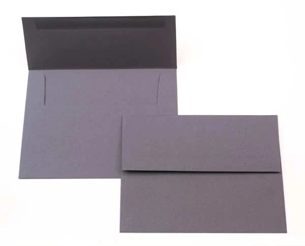 Umschläge Grau 13x9.2cm (50 Stück) [EC314]