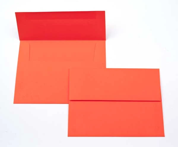 Umschläge Orange 13x9,2cm (50 Stück) [EC309]