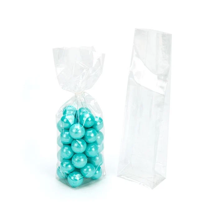 Blockbodenbeutel 7x5.1x25.4cm Transparent (100 Stück) [FGCC17]