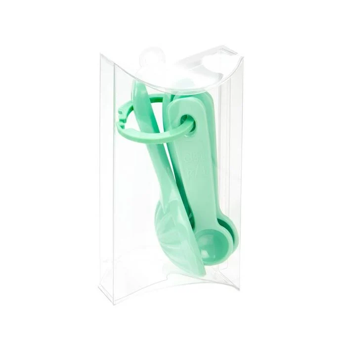 Kissenschachteln Selbststehend Transparent 7.6x5.1x2.5x12.7cm mit Aufhängeloch (25 Stück) [SPB223]