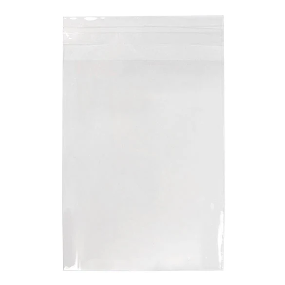 Umweltfreundliche Beutel 12.5x16.5cm Transparent - Premium (100 Stück) [GC65]