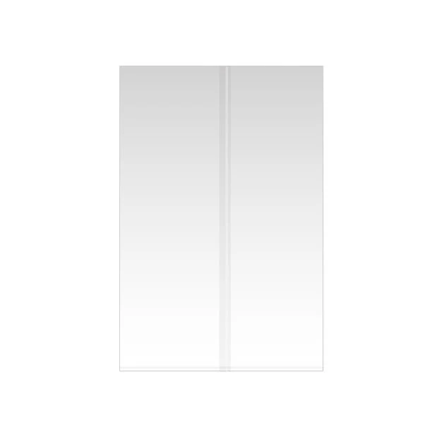 Öko-Beutel Transparent 10.2x15.2cm Premium und Verschweißbar (100 Stück) [CHS46]
